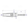 Wtyk banan 4mm WB413-BK 50V=/30V~ 32A czarny